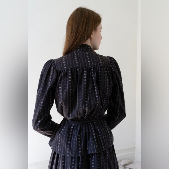 Ovate thomasin shirt - folk stripe - Picture 3 of 6